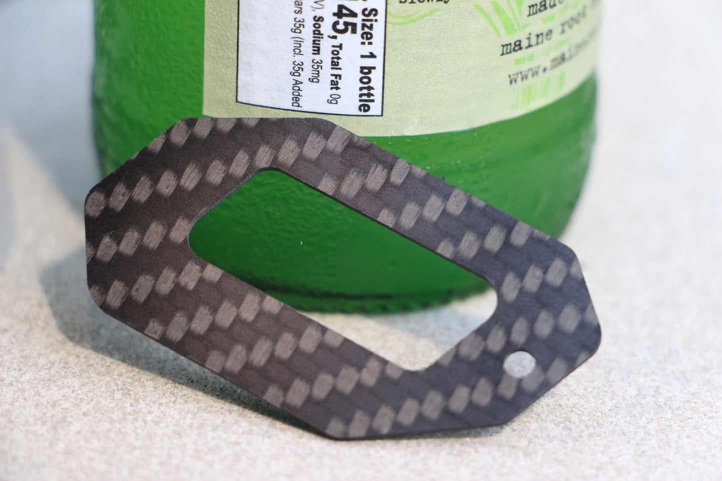 Carbon Fiber Keychain Bottle Opener V1
